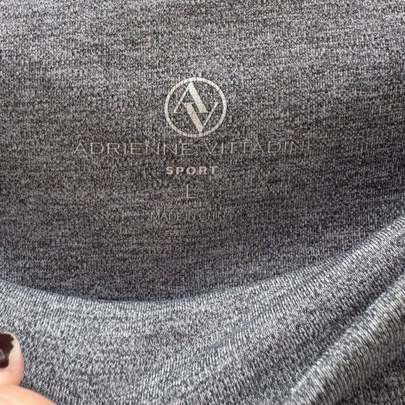 Adrienne Vittadini Sport Women's Grey Workout Leggings w/ Pockets Size Large - Picture 5 of 5